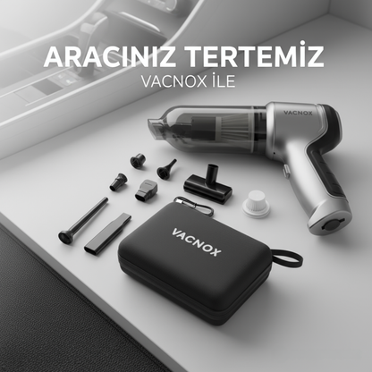 VACNOX™ Akıllı Araç Süpürgesi & Hava Üfleyici